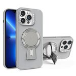 Per iPhone 13 Pro Y-shape Holder MagSafe Custodia antiurto per telefono (grigio)