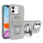 Per iPhone 11 Y-shape Holder MagSafe Custodia antiurto per telefono (grigio)