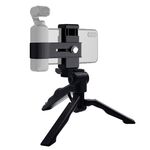 PULUZ Morsetto di fissaggio per smartphone Staffa di montaggio per supporto da 1/4 di pollice + Kit di montaggio per treppiede pieghevole impugnatura per DJI OSMO Pocket / Pocket 2
