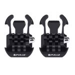 2 PCS PULUZ Fibbia a sgancio rapido per superficie orizzontale per GoPro, Insta360, DJI e altre action camera