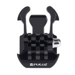 Fibbia a sgancio rapido per superficie orizzontale PULUZ per PULUZ Action Sports Cameras Jaws Flex Clamp Mount per GoPro, Insta360, DJI e altre action camera