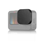 PULUZ per GoPro HERO12 Nero/11 Nero/10 Nero/9 Nero Morbido TPU Gomma Antigraffio Copriobiettivo Protettivo per Obiettivo della Fotocamera (Nero)