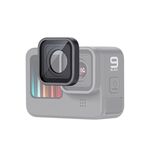 Per GOPRO HERO10 BLACK / HERO9 Nero UV Protective Lens Filtro filtro Parte di riparazione (nero)