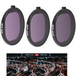 JSR Round Housing 3 in 1 ND8 + ND16 + ND32 Lens Filter per GoPro HERO8 Black