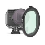 Filtro per lenti UV JSR con alloggiamento rotondo per GoPro HERO8 Black