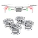 Sunnylife 2-Green + 2-Red Night Strobe LED Indicatore luminoso per DJI Mavic 2 / Mini / Mavic Air 2 / FPV