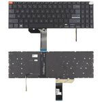Tastiera per laptop retroilluminata versione USA per Asus Vivobook Pro 15X OLED K6501 M6501 (nera)