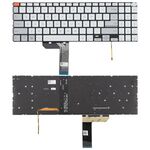 Tastiera per laptop retroilluminata versione USA per Asus Vivobook Pro 15X OLED K6501 M6501 (bianca)