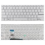 Tastiera per laptop versione USA per Asus VivoBook 14 Pro X1402 M1402 D1402 F1402 X1403Z X1402Z (argento)