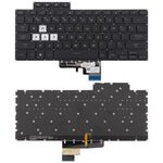 Tastiera per laptop retroilluminata versione USA per Asus TUF Air Air FX516 FX516P FX516PR FX516PM FA516 (nero)
