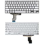 Tastiera per laptop versione USA per Asus VivoBook 14 X420 X420F X420FA X420U A420F A420 A420U S420 S420UA P1411F P1411FA (argento)