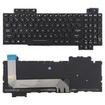 Tastiera per laptop retroilluminata versione USA per Asus FX63 FX63V FX503VM FX503VD ZX63VE FZ63V GL503VS (bianca)