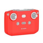 PULUZ Custodia in silicone antiurto antigraffio per telecomando DJI Mini 3/3 Pro / Mavic 3 / Air 2S / Mini 2 (rosso)