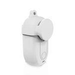 Custodia in silicone per fotocamera Insta360 GO 3 PULUZ con copriobiettivo (bianco)