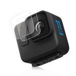 Per GoPro Hero11 Black Mini PULUZ 2 pezzi Pellicola in vetro temperato per lenti (trasparente)