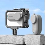 Per Insta360 GO 3 aMagisn Accessori per lunetta di protezione gabbia di coniglio in metallo