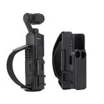 Per DJI OSMO Pocket 3 Sunnylife Fascia per mano Telaio protettivo Copertura per maniglia prolunga per scarpa fredda (Nero)