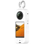Per custodia protettiva in silicone portatile Insta360 X3 (bianca)