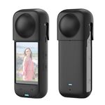 Per Insta360 X4 PULUZ Custodia protettiva in silicone antipolvere per tutto il corpo (nera)