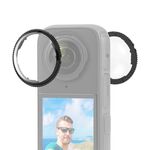 Per Insta360 X4 PULUZ rotazione lente in vetro ottico copertura protettiva (trasparente)