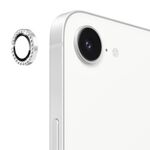 Per iPhone 16e ENKAY AR Antiriflesso Anello di Diamanti Individuale Obiettivo della Fotocamera Pellicola Completa in Vetro (Argento)