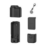 Per DJI Osmo Pocket 3 aMagisn Custodia protettiva in silicone Accessori per fotocamera movimento, Stile: 5 in 1 Nero