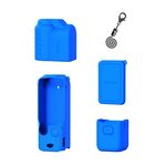Per DJI Osmo Pocket 3 aMagisn Custodia protettiva in silicone Accessori per fotocamera movimento, Stile: 5 in 1 Blu