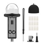 Per DJI Osmo Pocket 3 BRDRC Custodia impermeabile da 40 m di profondità Custodia subacquea (maniglia nera)