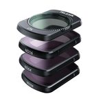 Per DJI Pocket 3 TELESIN S5-FLT-03 Set di filtri di aspirazione magnetici CPL+ND16+ND64+ND256