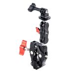 Supporto universale per morsetto resistente per telecamera d'azione STARTRC (nero)
