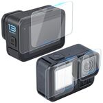 Per GoPro HERO13 Black STARTRC 2 Set 3 in 1 Obiettivo e Pellicola in vetro temperato per schermo anteriore e posteriore