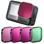 Per GoPro HERO13 Black STARTRC Quick Release 4 in 1 ND8 ND16 ND32 CPL Lens Filter