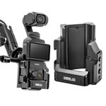 Per DJI OSMO Pocket 3 STARTRC Supporto adattatore di espansione per gabbia con telaio di protezione in metallo (nero)
