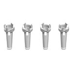 Per DJI Neo Drone BRDRC Carrello di atterraggio Supporto per carrello di atterraggio rialzato Accessori per gambe (grigio)