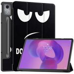 Per Lenovo Idea Tab Pro Custer Painted 3-Fold Holder Custodia in pelle per tablet intelligente (Big Eye)