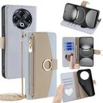 Per Tecno Spark 30 4G Crossbody Litchi Texture Custodia in pelle per telefono (blu)