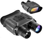 Dispositivo di visione notturna digitale binoculare con schermo LCD da 3 pollici NVG400PRO (nero)