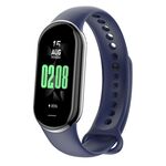 M8 Smart Watch con schermo a colori impermeabile IP68 da 1,14 pollici, supporto frequenza cardiaca / pressione sanguigna / ossigeno nel sangue / monitoraggio della glicemia (blu)