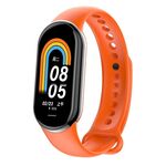 M8 Smart Watch con schermo a colori impermeabile IP68 da 1,14 pollici, supporto frequenza cardiaca / pressione sanguigna / ossigeno nel sangue / monitoraggio della glicemia (arancione)