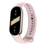 M8 Smart Watch con schermo a colori impermeabile IP68 da 1,14 pollici, supporto frequenza cardiaca / pressione sanguigna / ossigeno nel sangue / monitoraggio della glicemia (rosa)