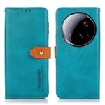 Per Xiaomi 15 Ultra KHAZNEH Custodia in pelle con texture in pelle di mucca (blu)