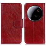 Per Xiaomi 15 Custodia per telefono in pelle con texture ultra nappa orizzontale (rosso)