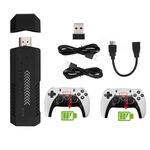 M10 Pro 4K TV Game Player 3D HD Retro Video Game Console 64G con Controller Caricato