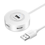 Mindpure US018 Espansione computer USB2.0 4 porte HUB, lunghezza: 0,5 m bianco