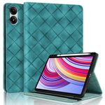 Per Xiaomi Redmi Pad Pro 12.1 2024 Custodia per tablet in pelle goffrata a rombo (verde)