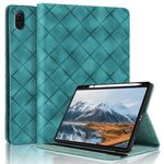 Per Honor Pad X8a / X9 2024 Custodia per tablet in pelle goffrata a rombo (verde)
