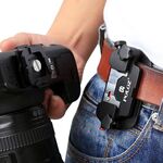 Clip per fotocamera PULUZ Capture Clip a sgancio rapido in lega di alluminio con piastra