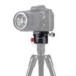 Testa a sfera con rotatore indicizzatore panoramico in lega di alluminio PULUZ con piastra a sgancio rapido per testa del treppiede della fotocamera