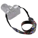 PULUZ Tracolla per fotocamera con tracolla a tracolla multicolore in stile etnico retrò per fotocamere SLR / DSLR