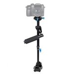 YELANGU S40L Stabilizzatore portatile in lega di alluminio da 40 cm per fotocamera DSLR DV (nero)